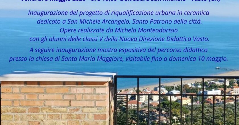 Vasto, il culto di San Michele diventa patrimonio tangibile: i bambini “custodi del tempo” al Belvedere San Michele