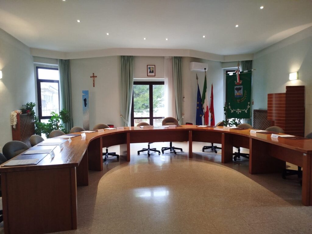 Comune Monteodorisio, aula, Consiliare