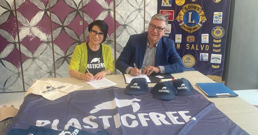 Lions Club San Salvo e Plastic Free Onlus: firmato un patto di collaborazione per ambiente e salute