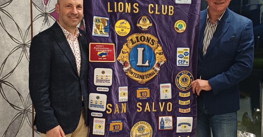 Lions Club San Salvo, Piero Chinni come nuovo Presidente per l’anno sociale 2026/2027
