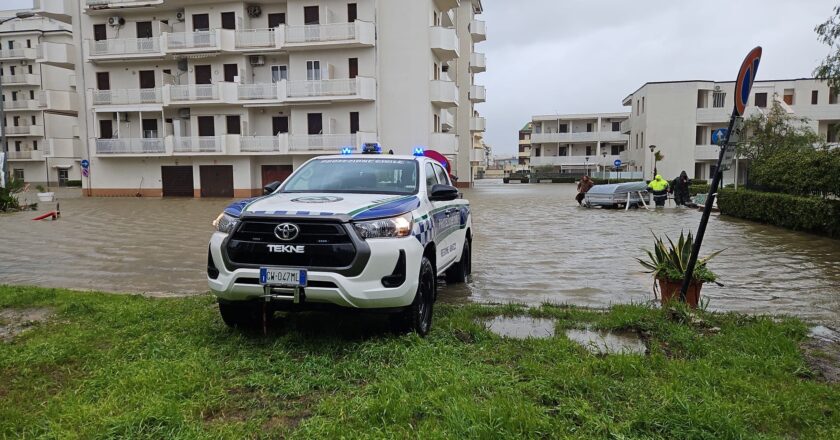 San Salvo, il bilancio della Protezione Civile Arcobaleno dopo l’emergenza maltempo