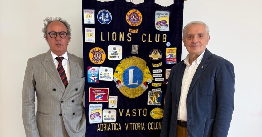 Lions Club Vasto Adriatica Vittoria Colonna, Carmine Di Risio eletto Presidente
