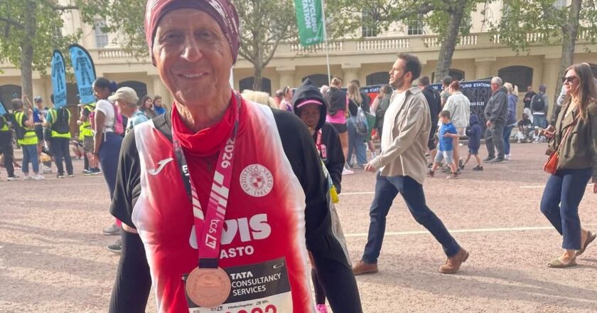 Podistica Vasto, Nicola Carosella alla Maratona di Londra