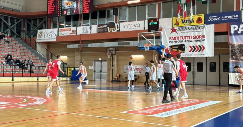 La Vasto Basket piega l’Amatori Pescara (77-70)
