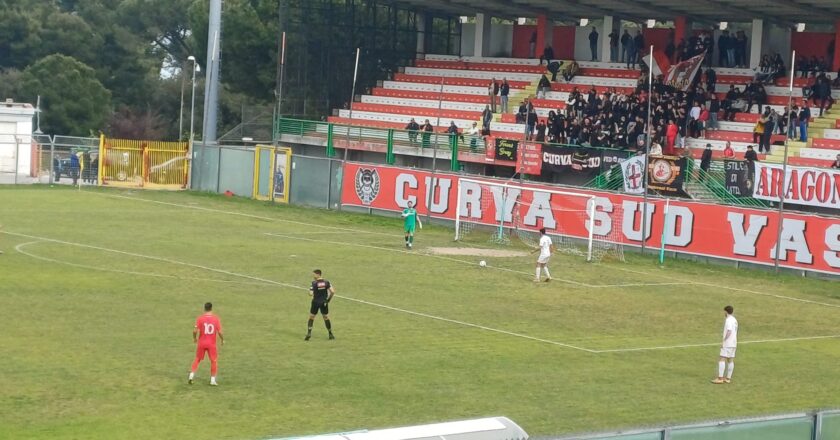 La Pro Vasto cade in casa con la Santegidiese (0-1)