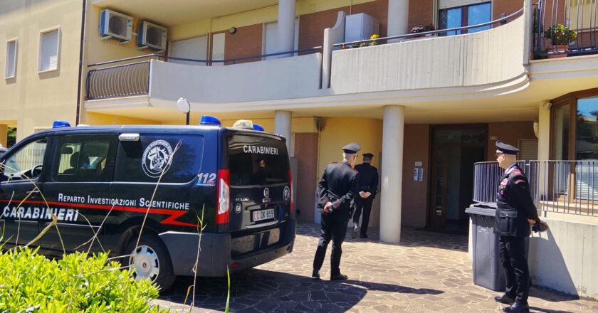 I carabinieri del RIS a Vasto per l’omicidio Sciorilli
