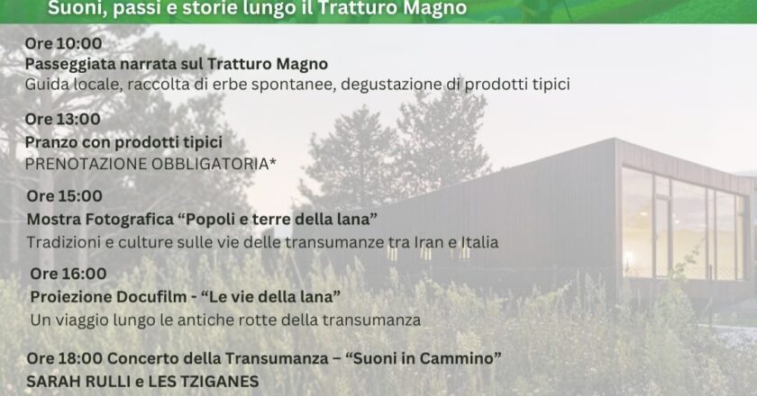 “Sulle orme della Transumanza” a Frisa: musica e storia lungo il tratturo magno