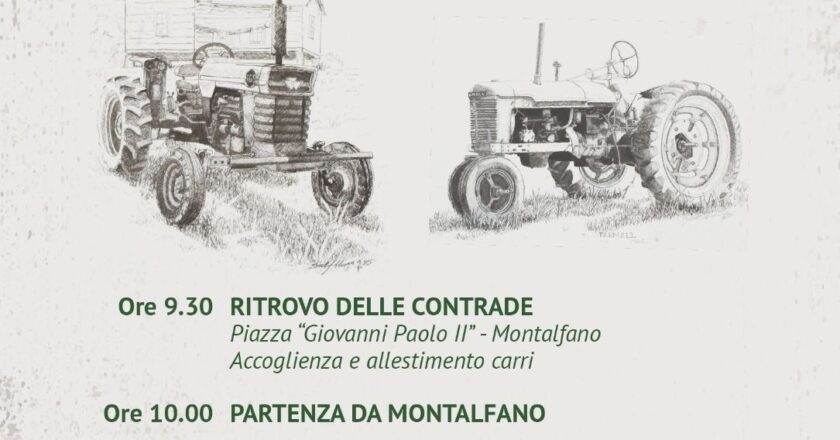 Cupello, il primo maggio una sfilata di trattori e carri agricoli
