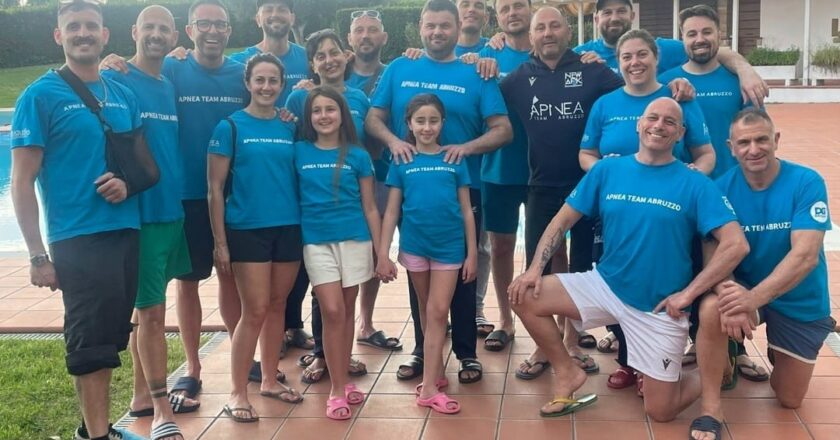 Trionfo per l’Apnea Team Abruzzo: pioggia di medaglie a Jesi