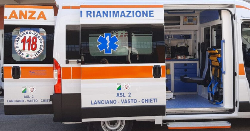 Alto Vastese, postazione aggiuntiva del 118 per l’emergenza viabilità