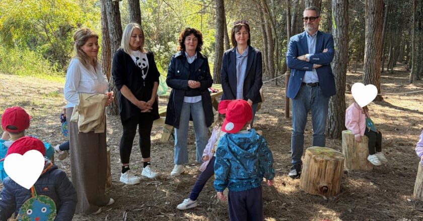 Inaugurata l’aula didattica nella pineta della Riserva di Marina di Vasto