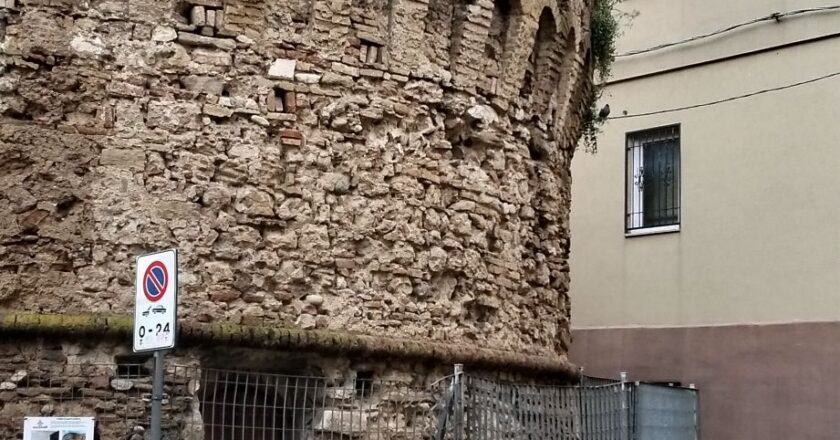 Vasto, danni anche alle mura della Torre Diomede del Moro