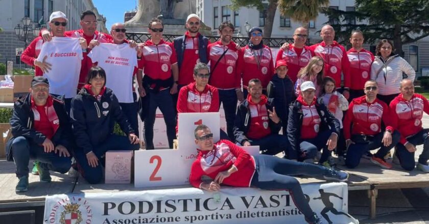 Maratona Diomedea 2026, la soddisfazione della Podistica Vasto