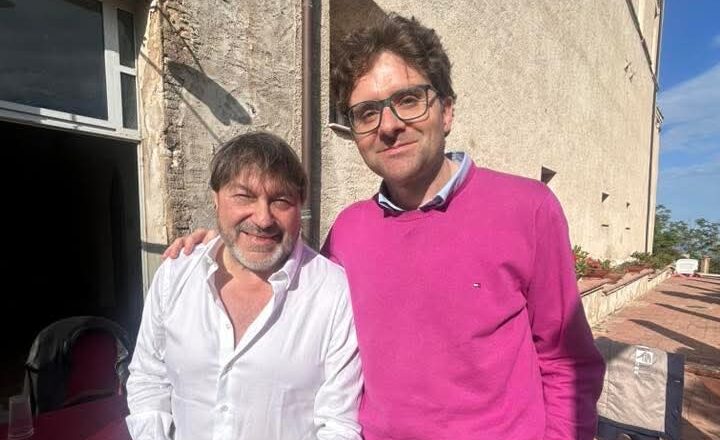 Sigfrido Ranucci a Vasto per il suo ultimo libro