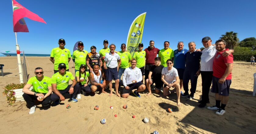 Beach bocce: a Vasto Marina la prima tappa del circuito stagionale