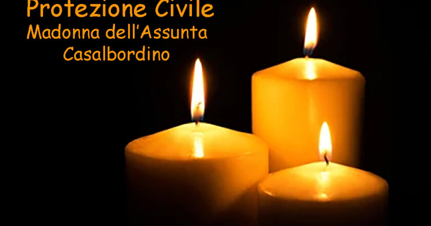 Lutto Prospero-Salvatorelli, le condoglianze della Protezione Civile Madonna dell’Assunta di Casalbordino