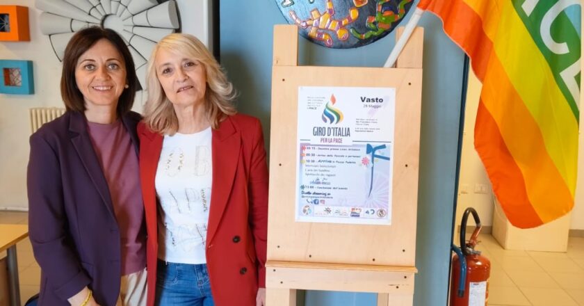 Vasto, il 28 maggio l’accoglienza della Lampada di Assisi, simbolo del Giro d’Italia