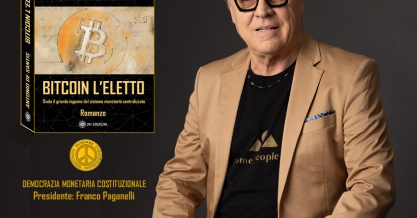 Sistema monetario centralizzato, il 22 maggio a Vasto la presentazione del romanzo di Antonio De Santis