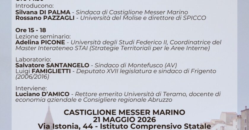 La mobilità nelle aree interne: un diritto da promuovere