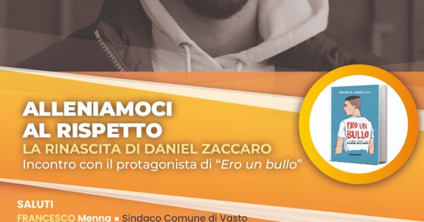 Daniel Zaccaro porta a Vasto la sua storia di rinascita
