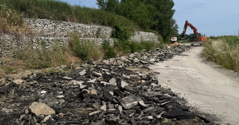 SP216, iniziati i lavori di messa in sicurezza e adeguamento