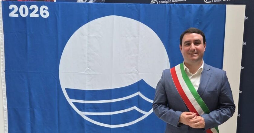 A Vasto continua a sventolare la Bandiera Blu