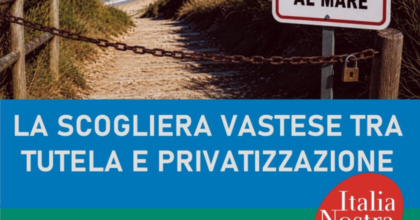 La scogliera vastese tra tutela e privatizzazione
