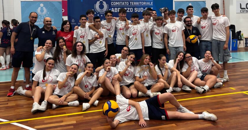 Enjoy Volley Vasto sul tetto della Fase Coppa: trionfano Under 16 Femminile e Under 17 Maschile