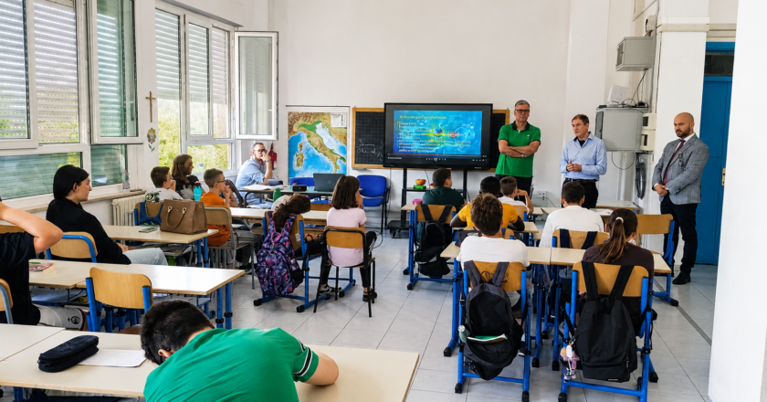Diritti e doveri, gli studenti della Rodari protagonisti del service del Lions Club San Salvo