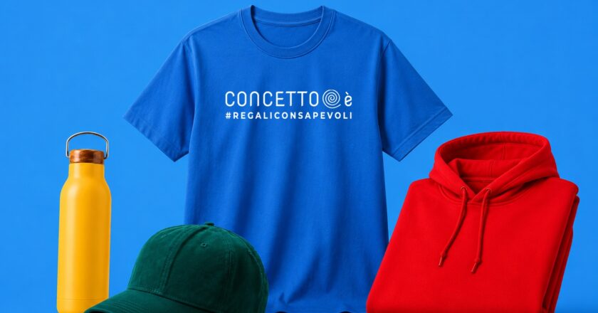 Concetto è porta oltre mille capi personalizzabili online e alza l’asticella della selezione: filiera certificata, cotone in conversione e materiali tecnici riciclati