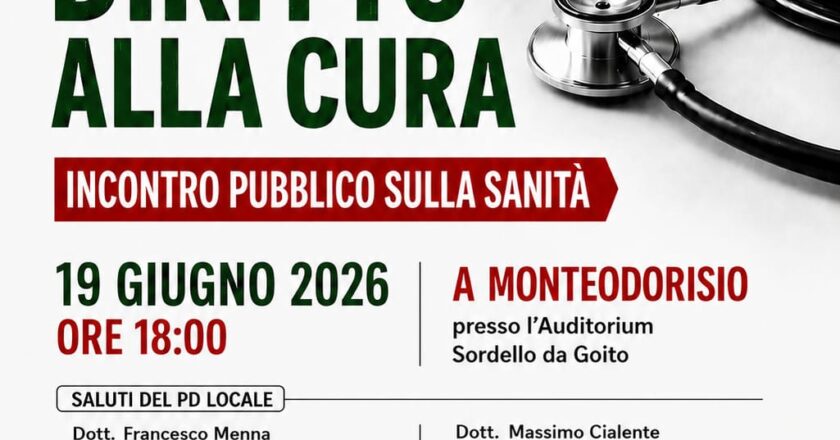 La sanità pubblica è un diritto. Convegno a Monteodorisio il 19 giugno