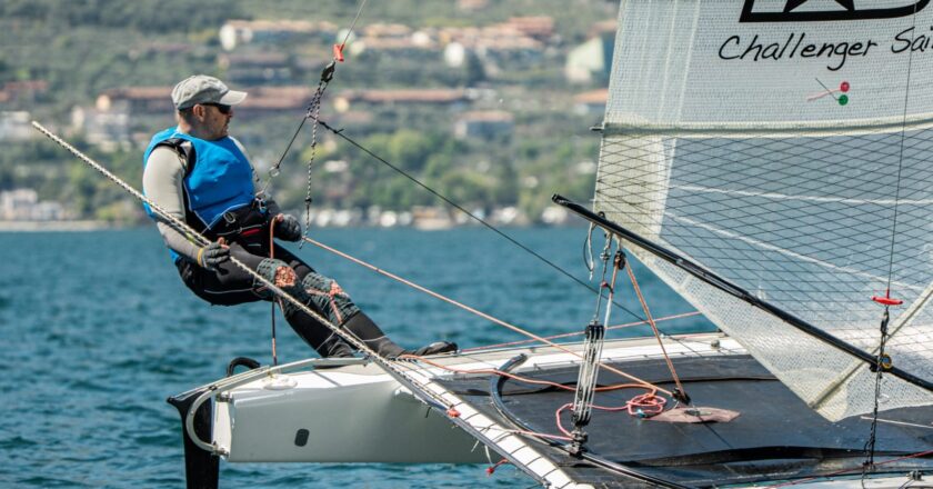 Il velista vastese Pierpaolo Cirese conquista il podio nella A-Cat European Championship