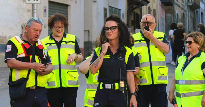 Tanti volontari della Protezione Civile alla Notturna del Campanile, sicurezza e passione al servizio della comunità