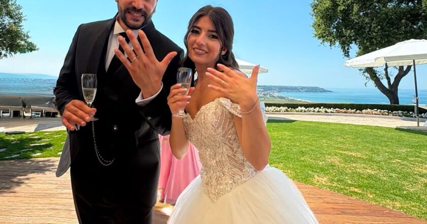 Casalbordino, il matrimonio di Amerigo Spinelli e Lidia Tortora