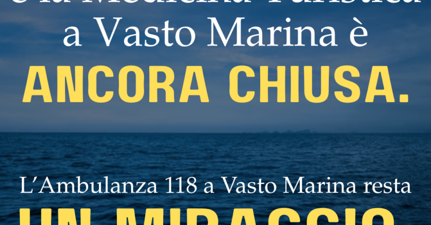 Francesco Menna su medicina turistica e postazione 118 a Vasto Marina: “Ottima notizia”