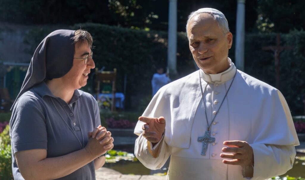 Suor Alessandra e Papa Leone