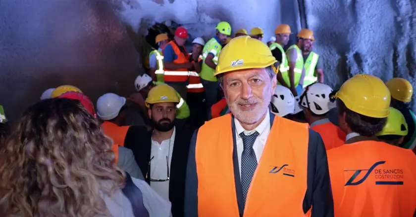 Fondovalle Sangro: abbattuto l’ultimo diaframma della galleria San Sebastiano