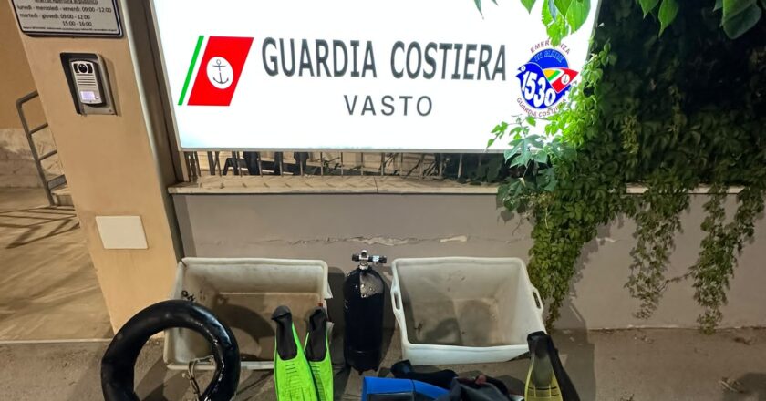 Estate 2026, il lavoro della Guardia Costiera di Vasto
