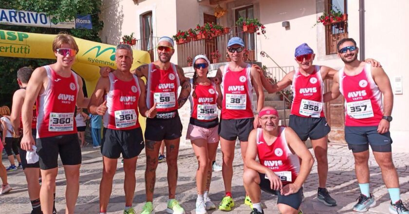 La Podistica Vasto protagonista alla XX edizione della “Tre Comuni”