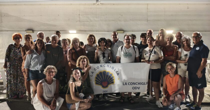 La Conchiglia Odv in barca per l’ultima “Carezza estiva”