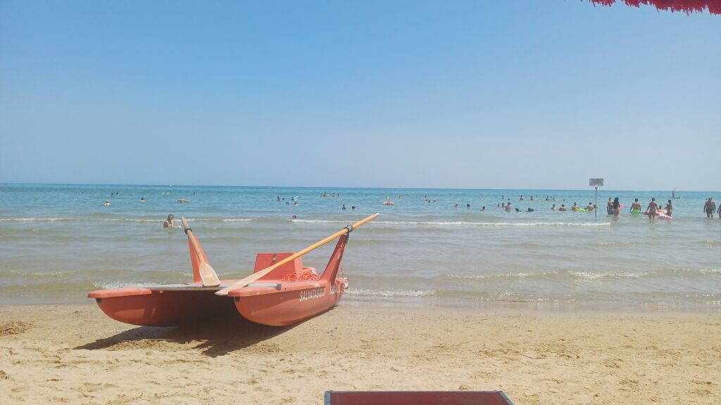 Vasto Marina spiaggia salvataggio