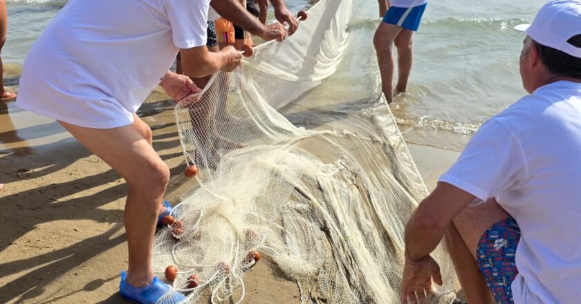 La sciabica rivissuta con la passione dell’A.N.M.I. Nicola Della Gatta: “Opportunità per valorizzare il legame della comunità con il mare”