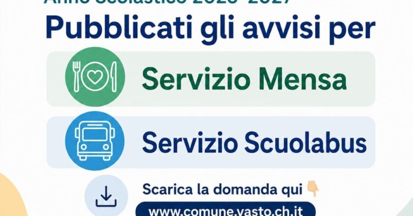Sono aperte le iscrizioni per il servizio mensa e scuolabus: sarà necessario essere in possesso di SPID o CIE