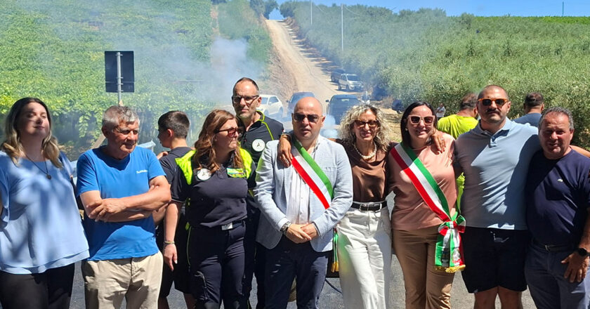 Villalfonsina, inaugurato il nuovo ponte sulla bretella per il mare