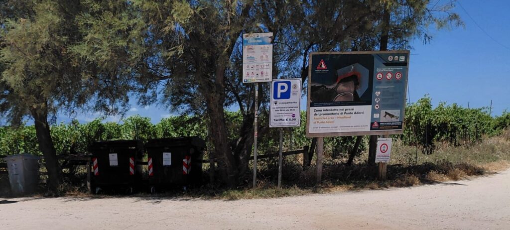 parcheggio punta Aderci