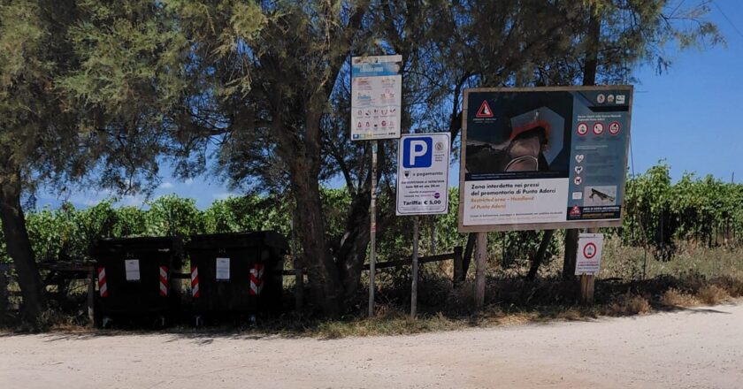Punta Aderci, 5 euro al giorno per il parcheggio