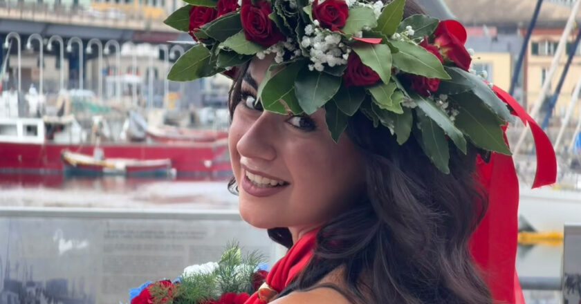 Genova, la Laurea di Mariagrazia Lipartiti