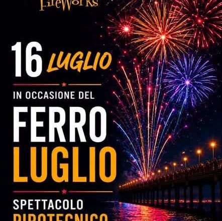 Ferroluglio, gran finale questa sera a Vasto Marina. A mezzanotte fuochi pirotecnici sul mare