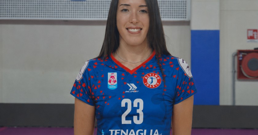 Giorgia Bernasconi, intensità a presenza per il centro rossoblù dell’Altino Volley
