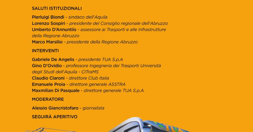 Azienda regionale di trasporti Tua, lunedì 13 luglio i risultati del Bilancio di Esercizio 2025 che sarà approvato il 13 luglio